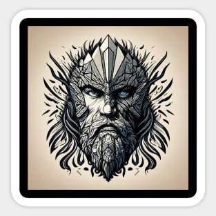 Skyrim, Oblivion and Morrowind Character Art Sticker